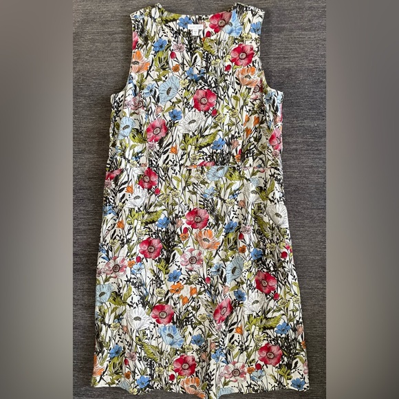 J. Jill Red and Pink Sundress Midi - Picture 11 of 16